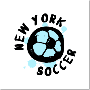 New York Soccer 04 Posters and Art